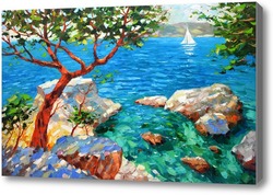 Картина Бирюзовый залив