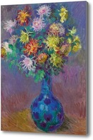 Картина Ваза с хризантемами