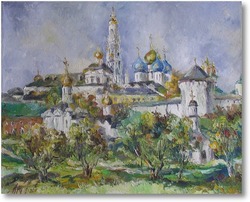 Картина Свято-Троицкая Сергиева Лавра