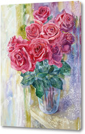Картина Букет из роз, как вдохновенье