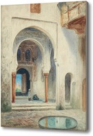 Картина Альгамбра.Одельмарк Франс