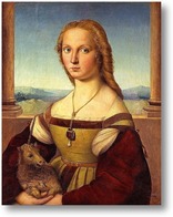 Картина Дама с единорогом