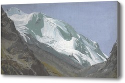 Картина Ледник в Памире