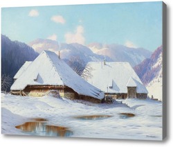 Картина Зима в Шварцвальде.