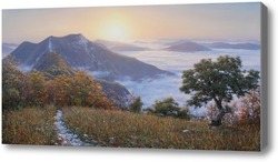 Картина Рассвет на горе Папай