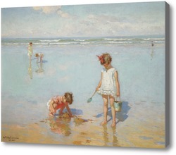 Картина Дети у моря 