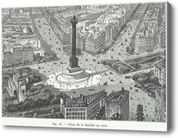 Картина Площадь Бастилии