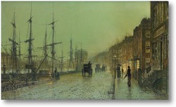Картина Глазго доки 1881