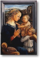 Картина Мадонна с двумя ангелами