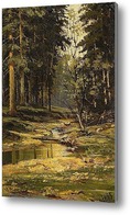 Купить картину Лесной ручей