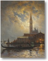 Картина Венеция при луне