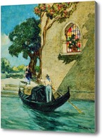 Картина Венецианский гондольер