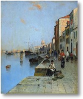Картина Венеция в вечернем свете
