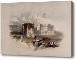 Картина Круглый храм в Баальбеке