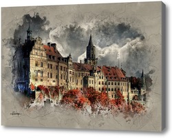 Картина Замки, Sigmaringen Castle, Germany
