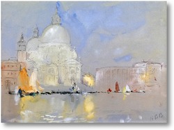 Картина Санта мария де салюте,Венеция