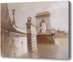 Картина Будапештский мост