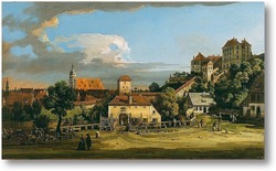 Картина Пирна: верхние ворота с юга