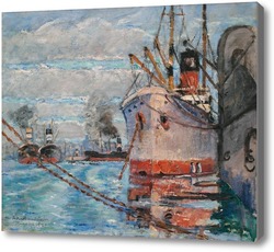 Купить картину Порт Марсель, 1921
