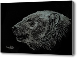 Картина Белый медведь