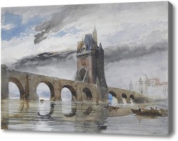 Купить картину Мост на Рейне, Стенфилд Кларксон