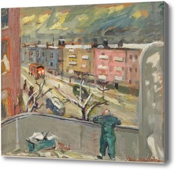 Картина Вид с балкона