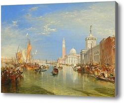 Картина Догана и Санта Мария делла Салюте, Венеция