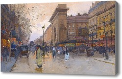 Купить картину Вид современного Парижа.Гальен-Лалу Эжен