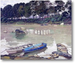 Картина Через реку  