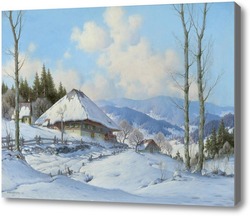 Картина Зимний день, в Эллерсбач