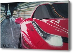 Картина Ferrari 458.
