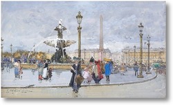 Картина Площадь конкорд