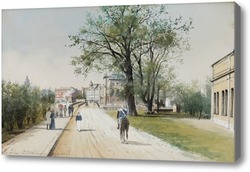 Картина Вид на Шеппсхольмен, Стокгольм