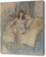 Картина Женщина, сидящая