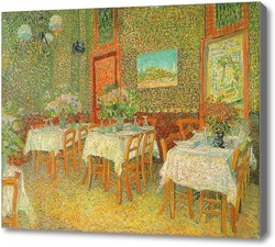 Картина Винсент ван Гог. Интерьер ресторана, 1887, Ван Гог