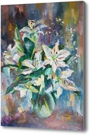 Картина Букет с лилиями