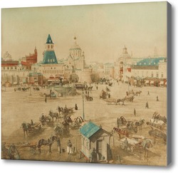 Картина Лубянская площадь