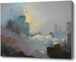 Купить картину Город в тумане