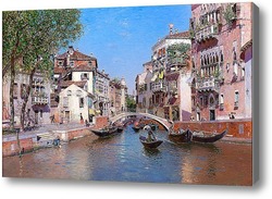 Картина Рио Сан Тровасо, Венеция
