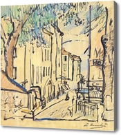 Картина Улица в Провансе