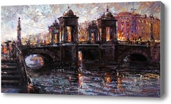 Картина Мост Ломоносова 