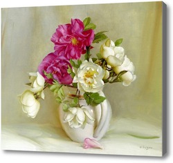 Купить картину Белые и розовые