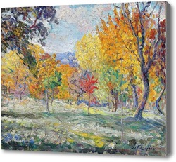 Картина Пейзаж с деревьями