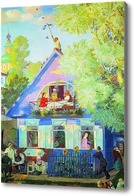 Картина Голубой домик