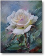 Купить картину Белая роза