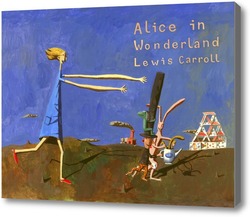 Купить картину Алиса в стране чудес 1