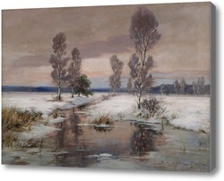 Картина Зимний ландшафт 