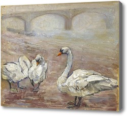 Купить картину Лебеди