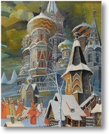 Картина Собор Василия Блаженного  