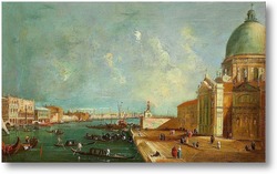 Картина Вход в Большой канал, Венеция